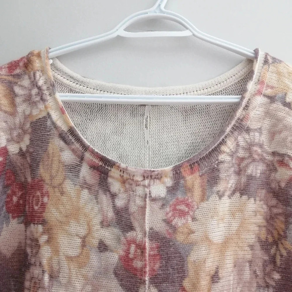 Free People Flower Bomb Wool and Angora  Rabbit Hair Pullover Sweater Small - Picture 5 of 16
